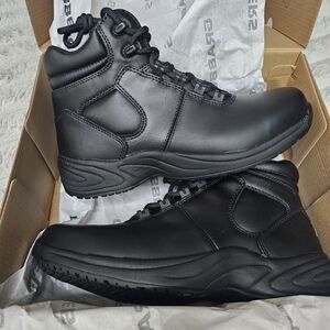 All-Black Women's Ankle Booties — Rugged Comfort
